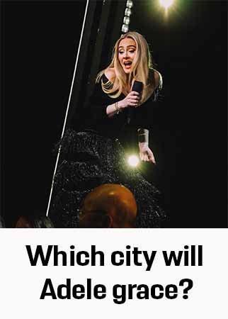 Where is Adele likely to tour in the Nederland?