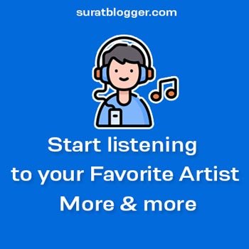 Follow Your Favorite artist & Start Listening
