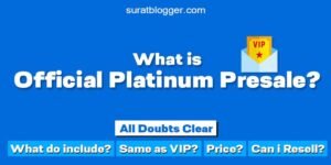 What is Official Platinum Presale.