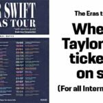 When do Taylor swift tickets go on sale