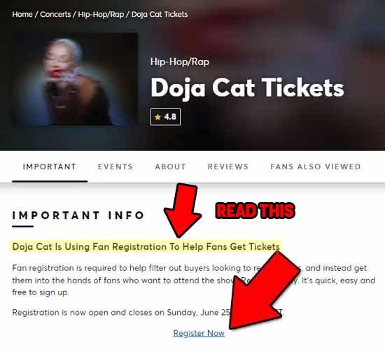 Click on Register now link