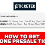 How to get Vodafone presale tickets & Code? (Immediately) How to get Vodafone presale tickets, Code