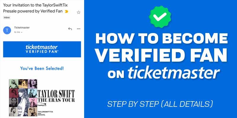 how do you become a verified fan on ticketmaster