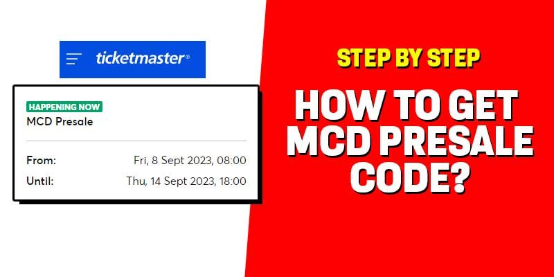 How to get MCD Presale code..
