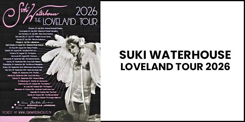 Suki Waterhouse Announces 2026 “Loveland Tour” Across North America